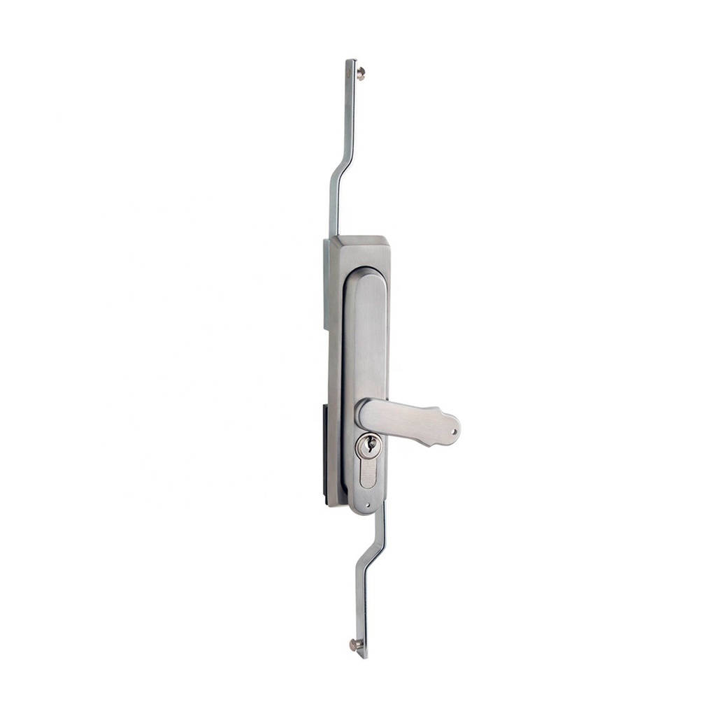 Chapa Para Tablero Autosoportado Inox Con Llave Tipo Yale