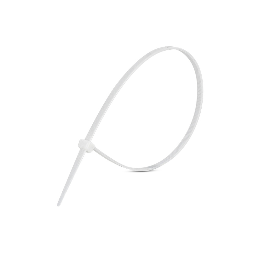 Cintillo De Sujeción De 100 X 2.5Mm 2-22 Mm Blanco