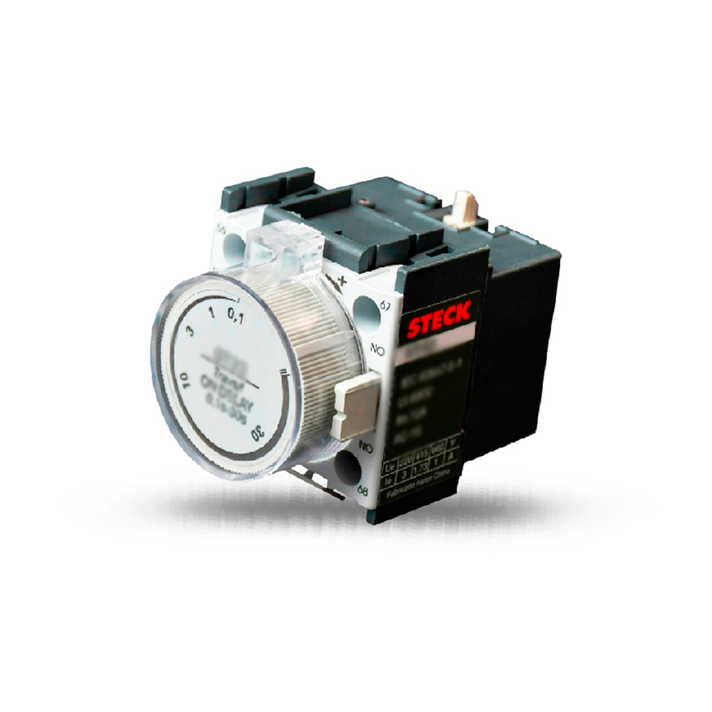 Block Temporizador Neumatico Al Reposo 10 - 180Seg (Contactor)