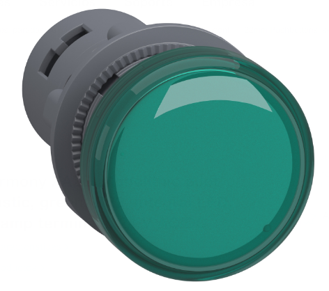 Luz Piloto Plast Verde 22Mm 24Vac Led Easy