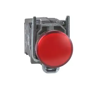 Piloto De Señalizacion Metal Color Rojo Ø 22Mm 440-460Vac  Harmony