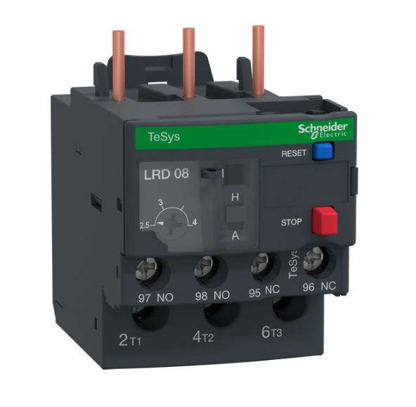 Rele De Sobrecarga Termico Reg. 2.5-4A 1Na+1Nc Tesys Para Cont. 9-32A