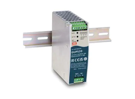 Suministros de energía ininterrumpible (UPS) 24VDC/20A DIN Rail Type Uninterruptible DC-UPS Module
