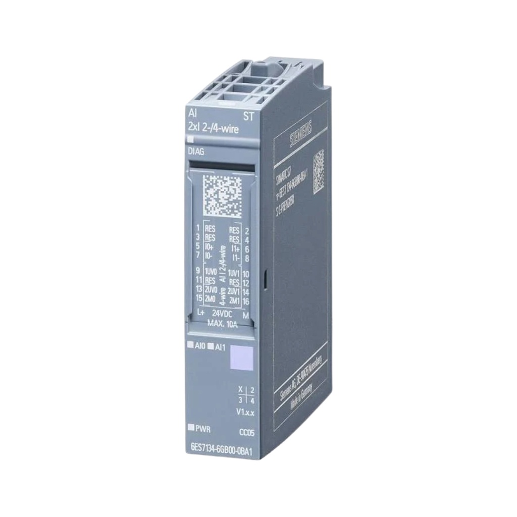 SIMATIC ET 200SP, módulo de entrada analógica, AI 2xI 2-/4-Wire Standard