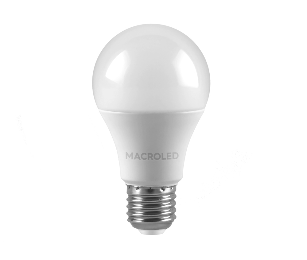 FOCO LED 9.5W A60 E27 180-240VAC LUZ CÁLIDA 3000K