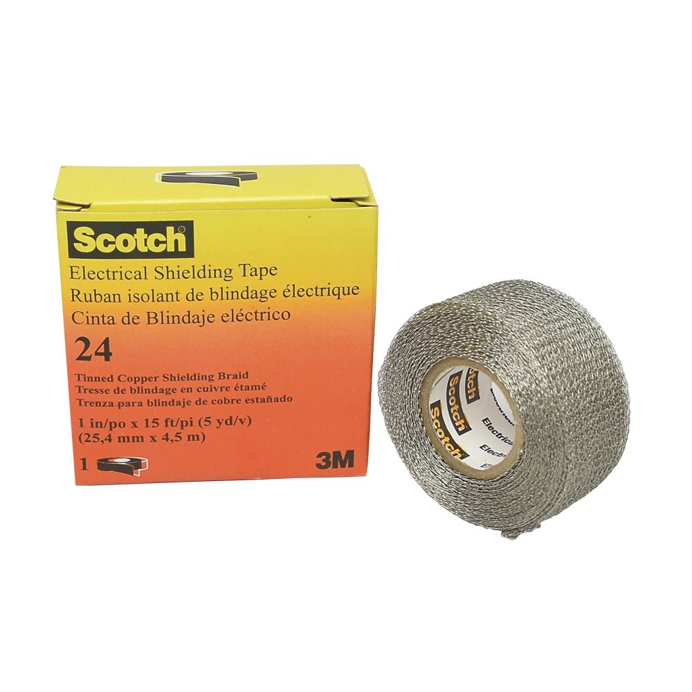 CINTA BLINDAJE ELECTRICA SCOTCH 24 1"X 4.5MTS