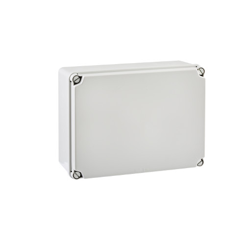 Caja de derivación lisa libre de halógeno IP67 IK07 185x246x100mm