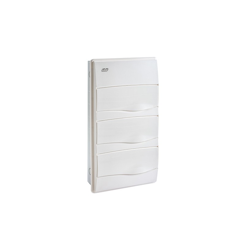 Tablero Plásticos Libres De Halógenos - Ip40  3X12  (36) Polos Empotrable