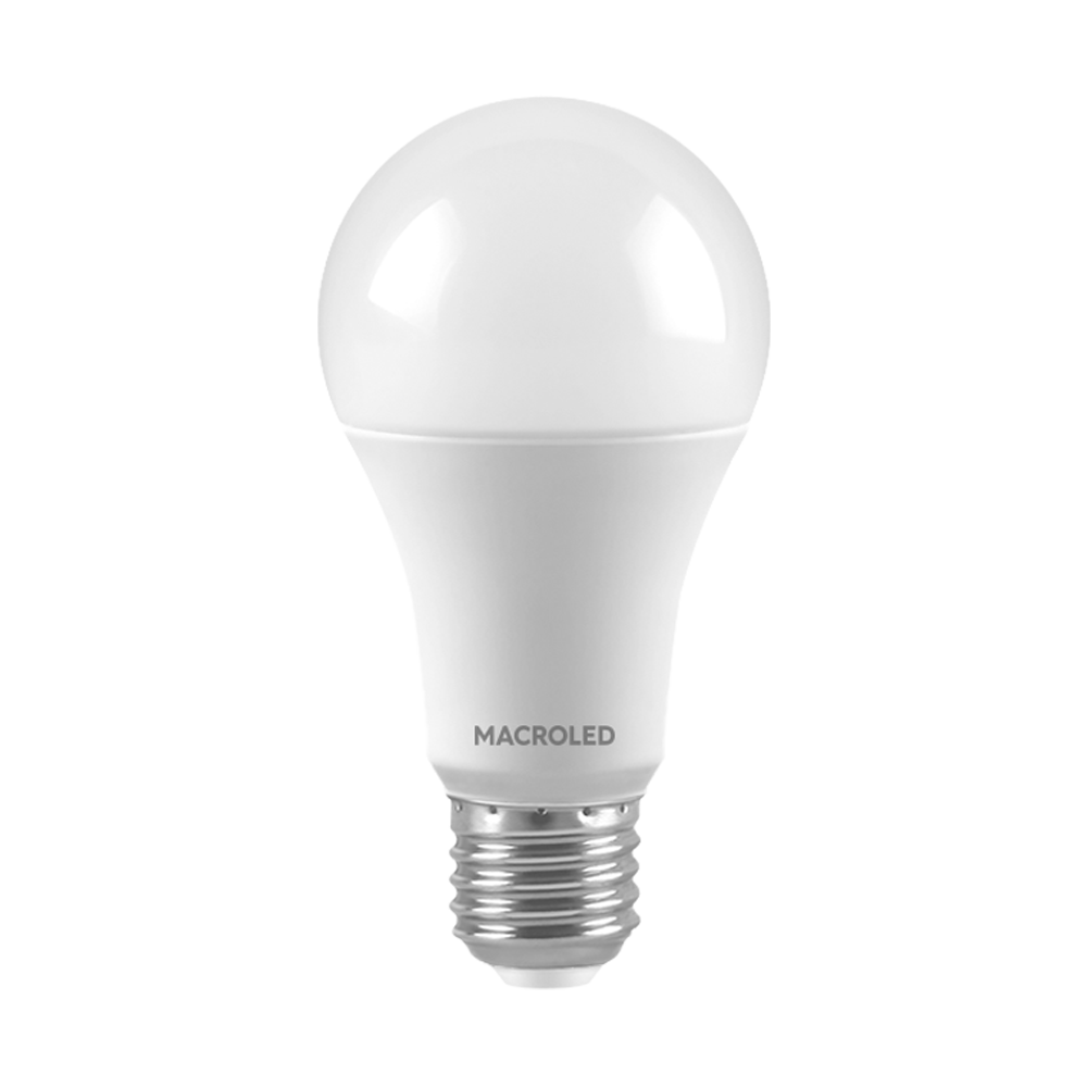 FOCO LED 11.5W A60 E27 180-240VAC LUZ CÁLIDA 3000K