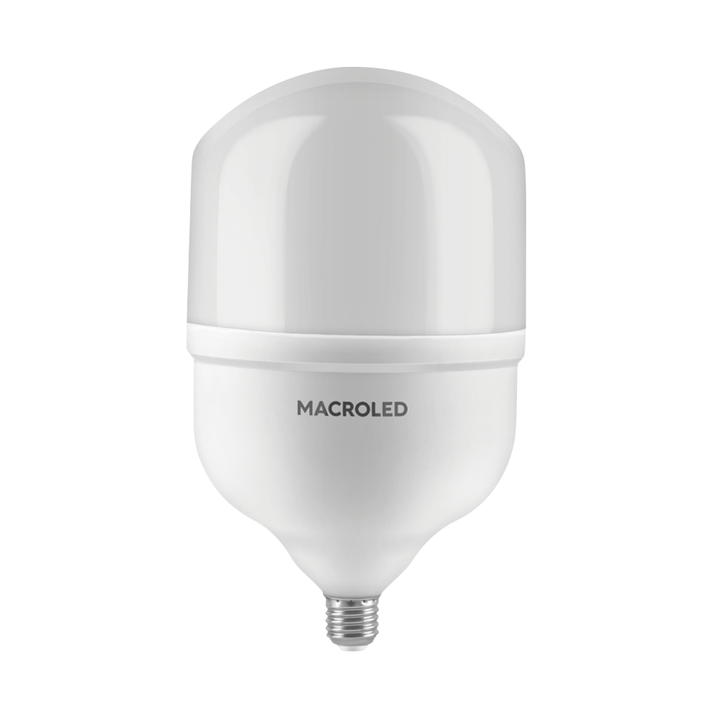 FOCO LED TIPO BOTELLA 60W E27 180-240VAC LUZ FRÍA 6500K
