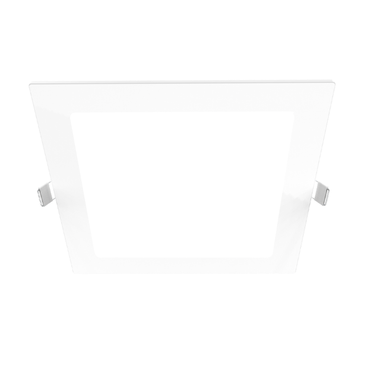 DOWNLIGHT LED BLANCO CUADRADO EMPOTRABLE 6W 85-265VAC LUZ FRÍA 6000K
