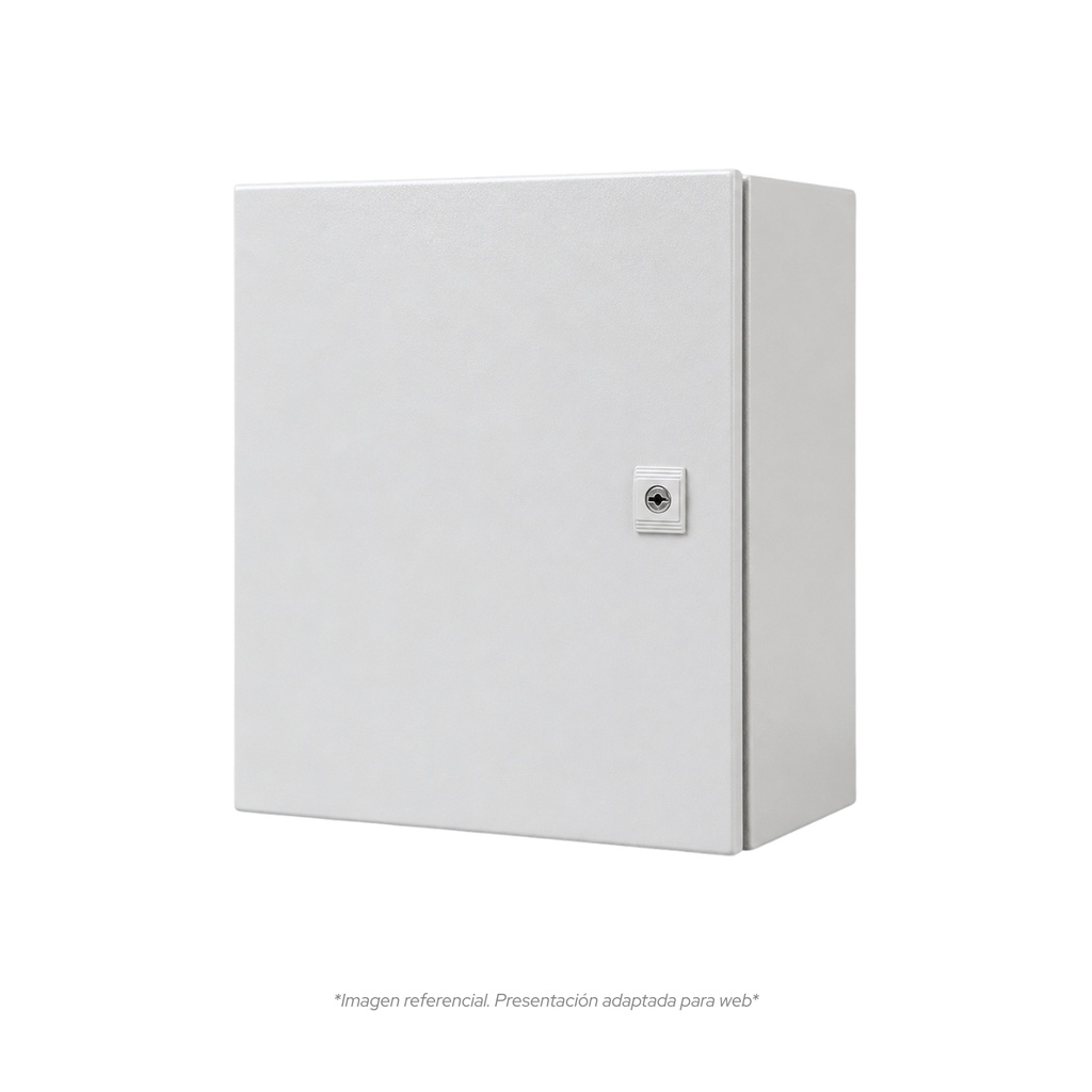 Tablero Metalico Para Adosar De 200X200X150 Mm C/Pb Ip66 Ral7035