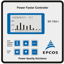 Controlador Del Factor De Potencia Br7000 12 Pasos Aliment. 110-230Vac, 60 Hz. Medicion 3 X 50…760 Vac  5 A.