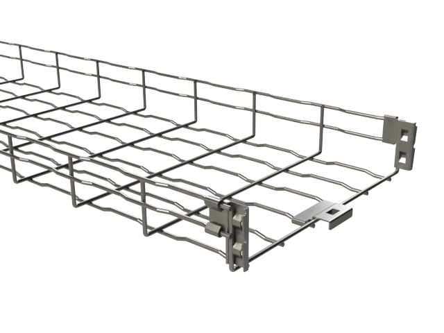 Bandeja rejilla tipo malla BF2R-100X65 i304 - L=3m