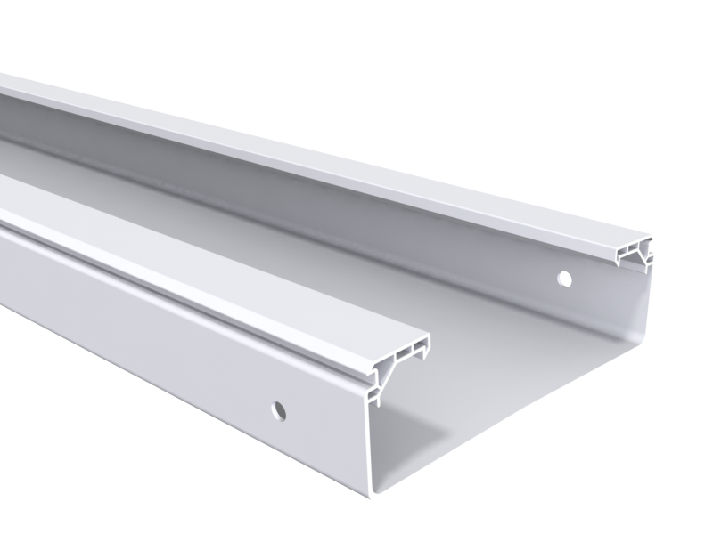 Bandeja ciega BPE-60X100 PVC M1 UV - L=3m