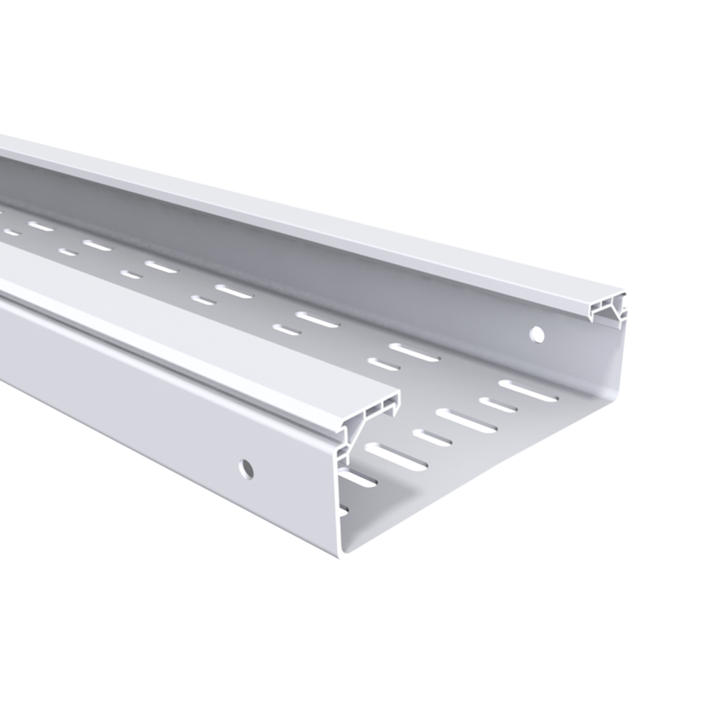 Bandeja perforada BPE-60X150 PVC M1 UV - L=3m