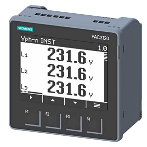 Analiz. De Redes, Pac3120, 50 Var., Modbus Rtu, 2Di / 2Do X1A. Y X5A. Clase 1