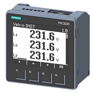 Analiz. De Redes, Pac3220, 50 Var., Modbus Tcp, 1Di / 1Do X1A. Y X5A. Clase 1