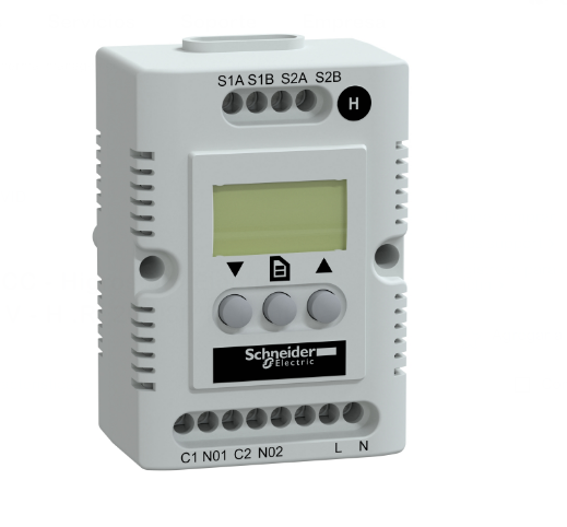 Controlador Humedad Electronico 20-80% Hr 200-240V C/Pantalla Led 