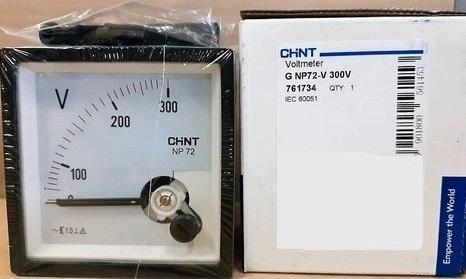 Voltimetro 72Mm*72Mm Rango 300V