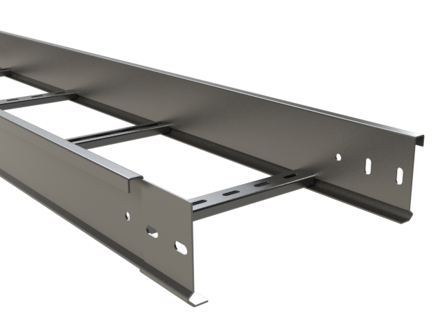 Bandeja Tipo Escalerilla BEP 250x100x1.5 - d240 - 2.4M - GS