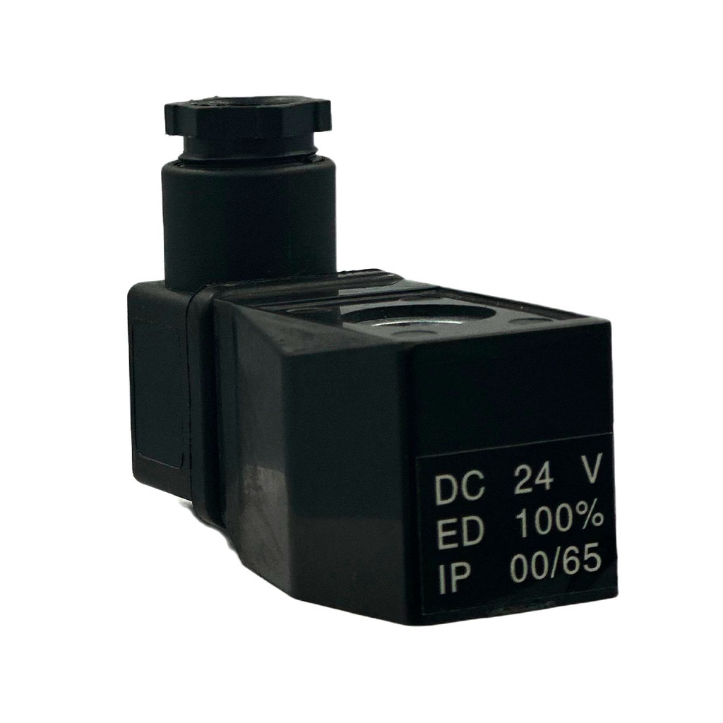 Bobina pava válvula solenoide, 24Vdc (Desde 1/4" hasta 3/8")