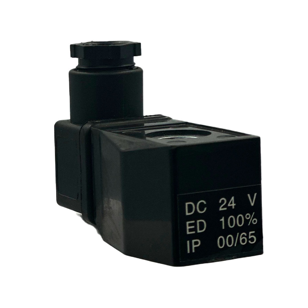 Bobina pava válvula solenoide, 24Vdc (Desde 1/4&quot; hasta 3/8&quot;)