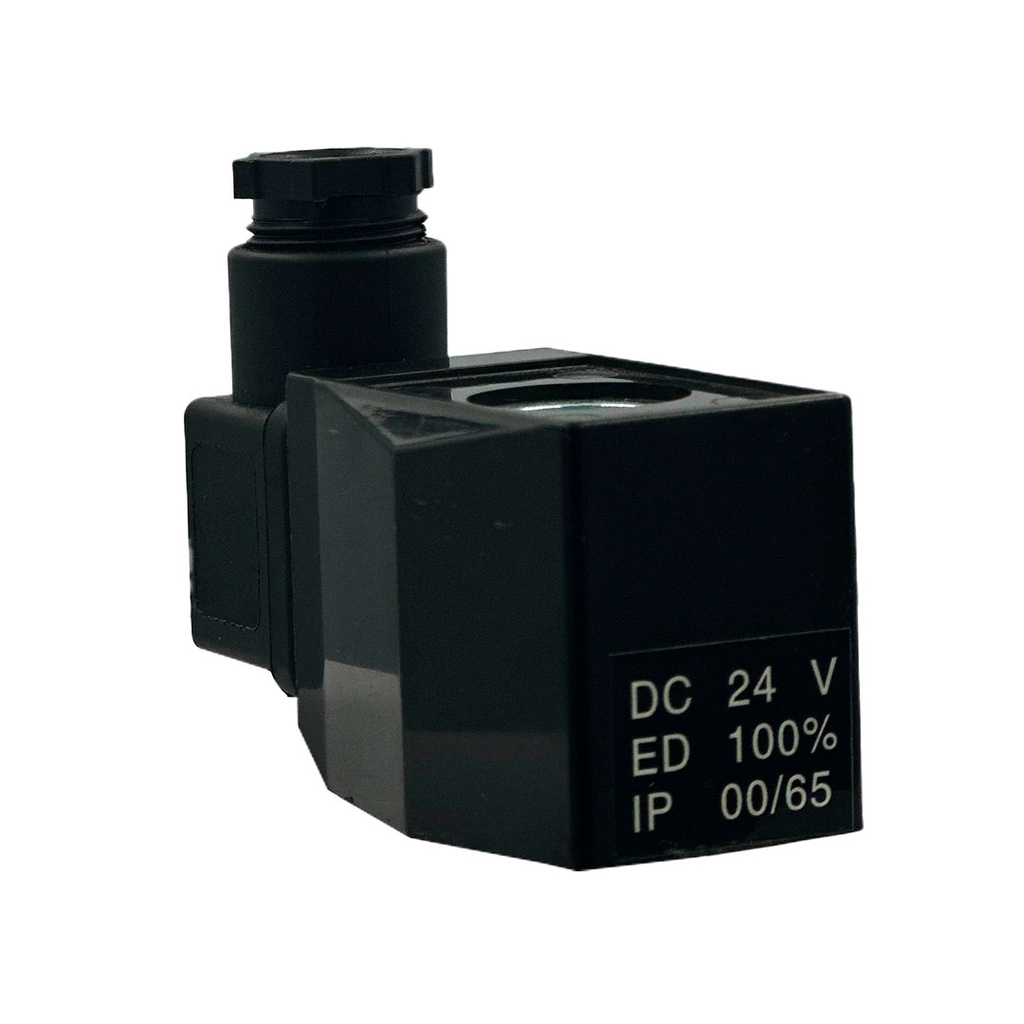 Bobina pava válvula solenoide, 24Vdc (Desde 1/2" hasta 1")