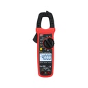 Pinza Amperimetrica Digital 400 A AC/DC, True RMS, Con Medicion De Temperatura