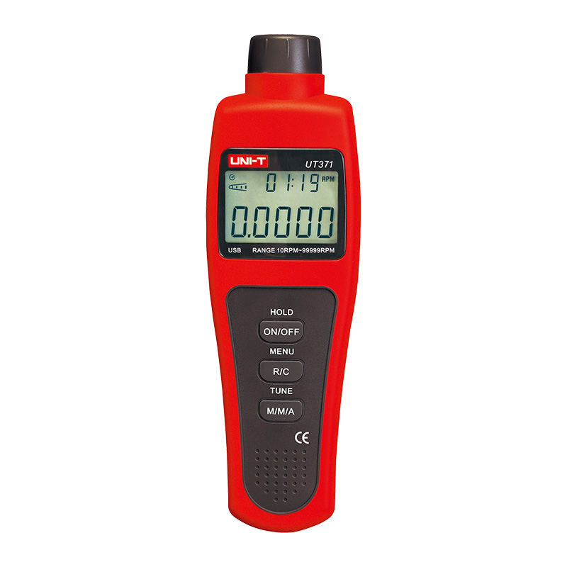 Tacometro Digital Sin Contacto, Rango 2.5–99,999 Rpm, Precision ±(0.05 %+1)