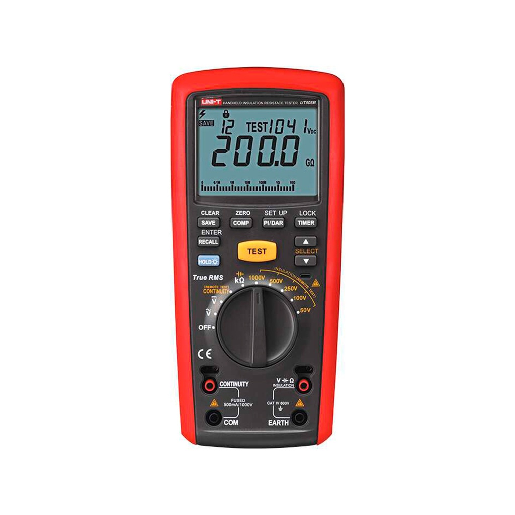 Medidor De Aislamiento 1000 V, LCR, True RMS, Hasta 20 MΩ