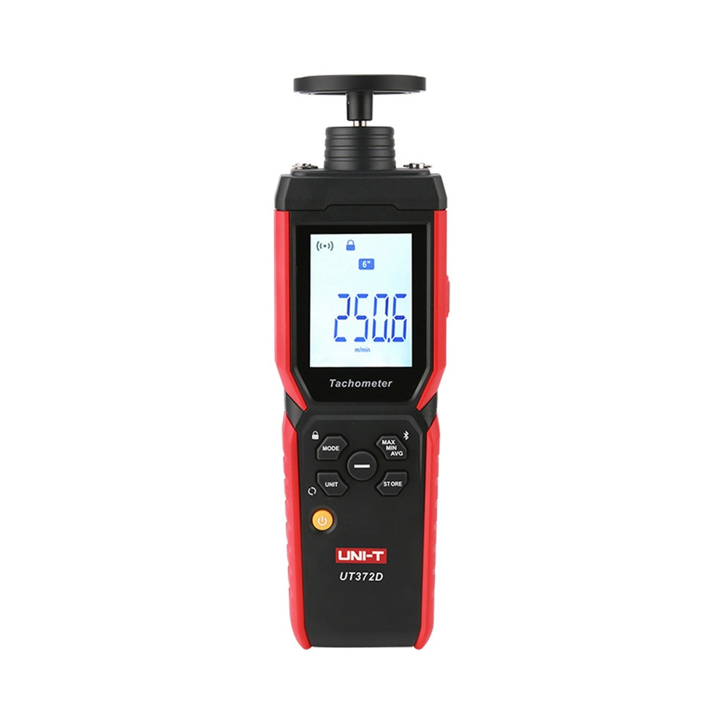 TACOMETRO DIGITAL 2 EN 1 (RPM POR CONTACTO Y RPM SIN CONTACTO), BLUETOOTH, PANTALLA LCD GIRATORIO