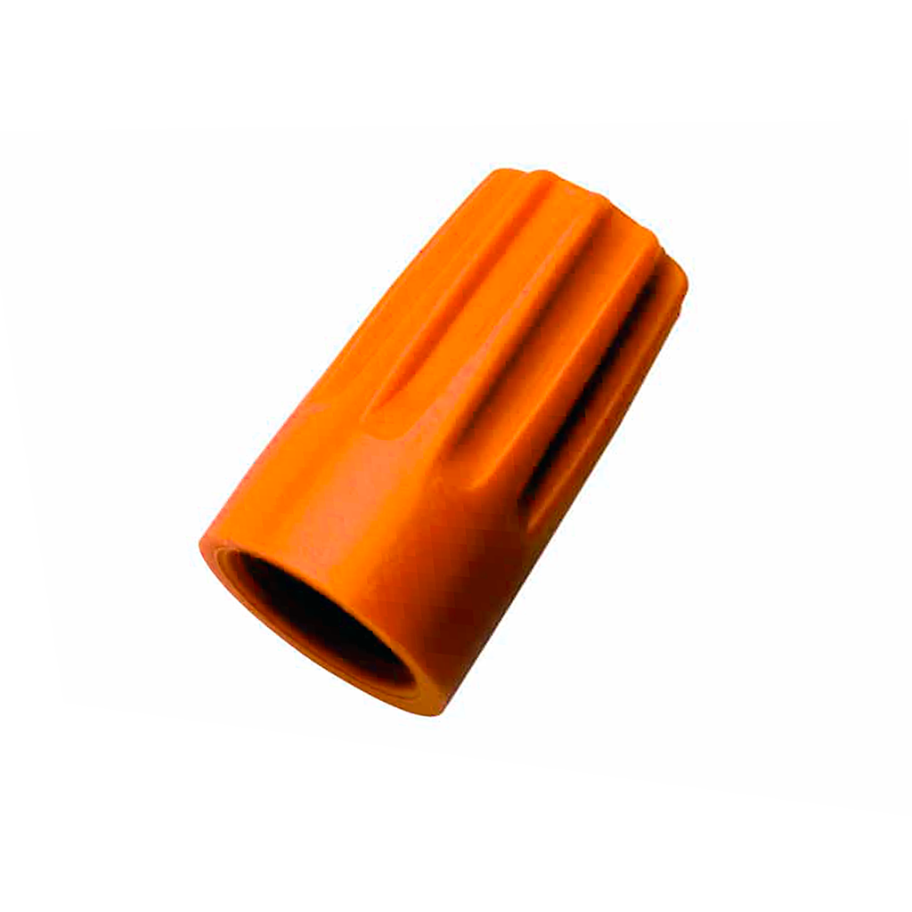 Conectores de cable atornillados 22-14AWG NARANJA 100UND