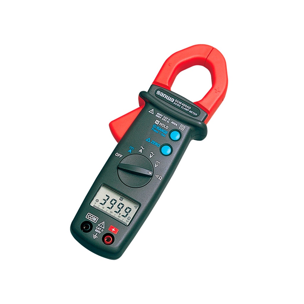 Pinza Amperimetrica Digital 400A Ac/Dc, Auto-Rango