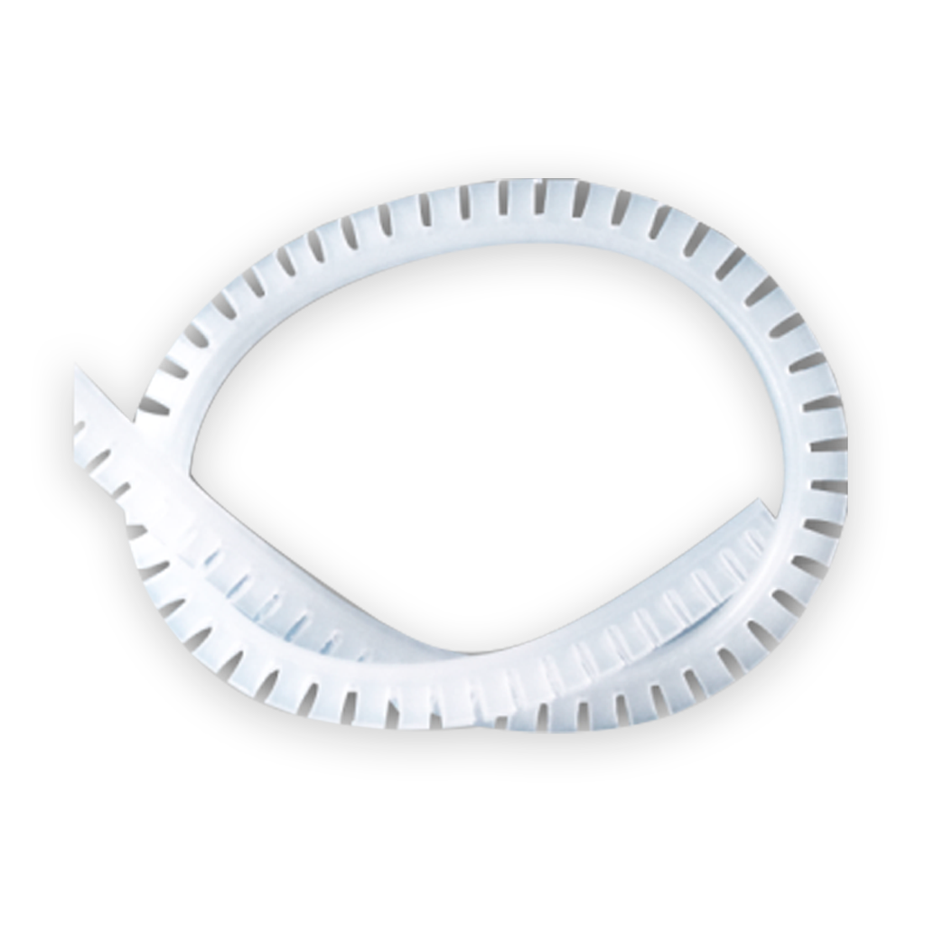 Protector de Bandeja (Matafilo) 8mm x 10mts Blanco