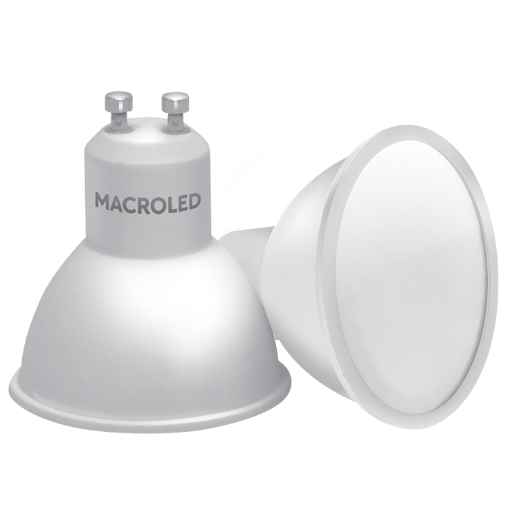 DICRO MACROLED ECO 5W AC185-260V CALIDO 3000K 120º (CODIGO DESCONTINUADO)