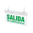 CARTEL DE SALIDA DE EMERGENCIA LUMINOSO-PE- (SALIDA EMERGENCIA)