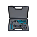 Prensa Manual Para Terminal Con Kit De Pela, Corta Cable y Matrices Intercambiables 