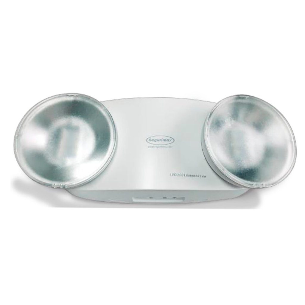 LUMINARIA EMERGENCIA LED 2X 1.2W 120-240VAC 200LM 2H IP20