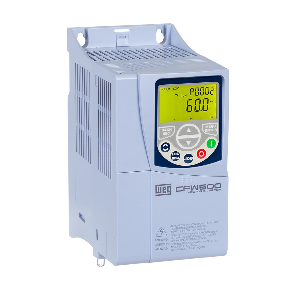 Variador De Velocidad Vfd, 2.2Kw / 3Hp, 10A, 200-240V, Trifasico