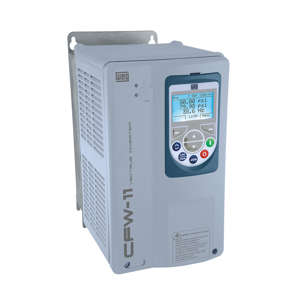 Variador De Velocidad Vfd, 11Kw / 15Hp, 26A, 380-480V, Trifasico