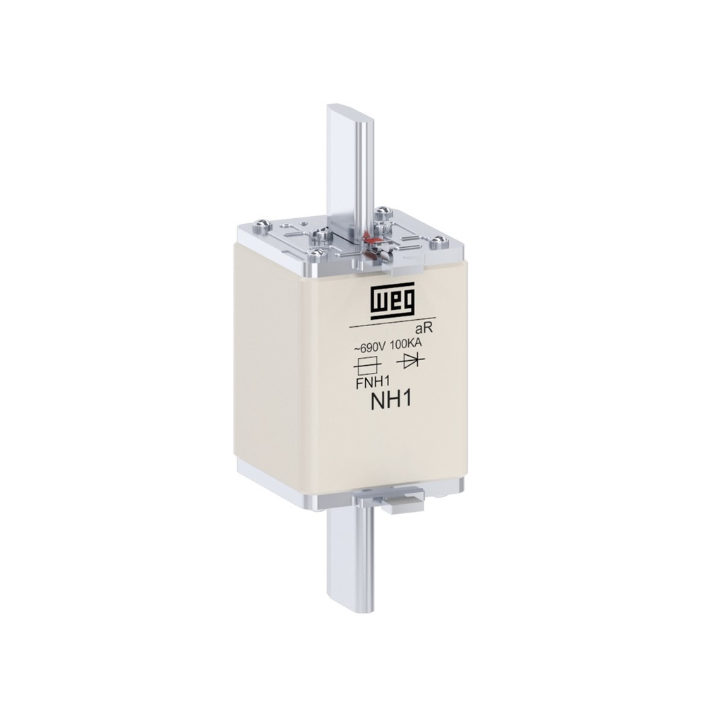 Fusible Ultrarrápido Nh Ar – 100A / 690V / 100Ka / Tamaño 1