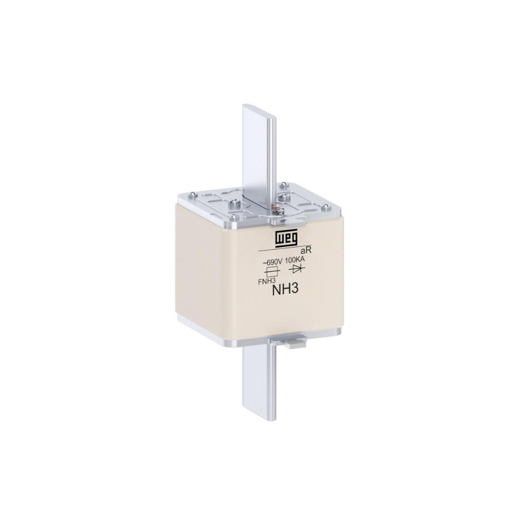 FUSIBLE P/PROTECCION DE SEMICOND. 400AMP. TIPO &quot;NH&quot; CONTACTO CUCHILLA CURVA aR TAM. 3