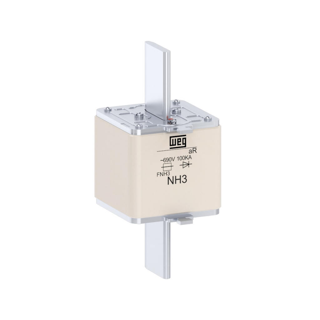 FUSIBLE P/PROTECCION DE SEMICOND. 900AMP. TIPO &quot;NH&quot; CONTACTO CUCHILLA CURVA aR TAM. 3