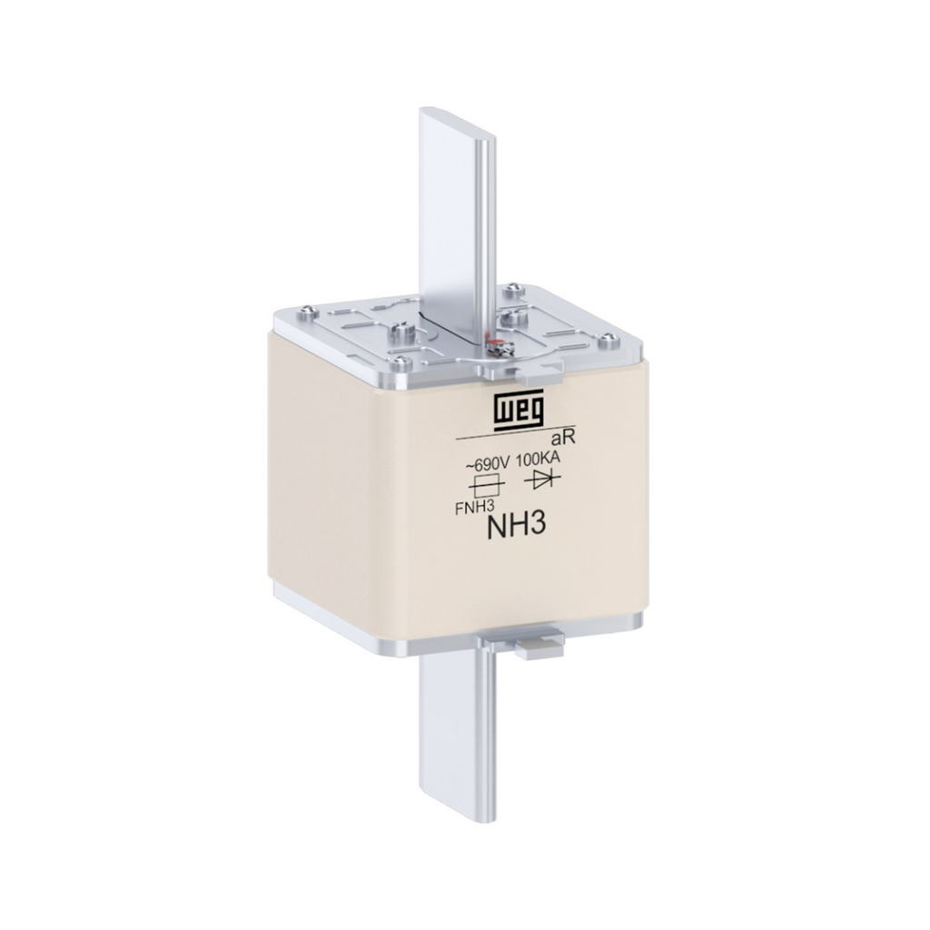 FUSIBLE P/PROTECCION DE SEMICOND. 1000AMP. TIPO &quot;NH&quot; CONTACTO CUCHILLA CURVA aR TAM. 3