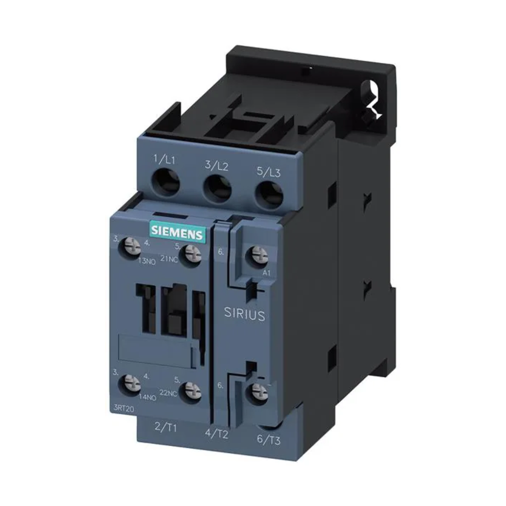 Contactor De Potencia 3P 12A Ac3 Bob. 24Vac 1Na+1Nc T. S0 Sirius