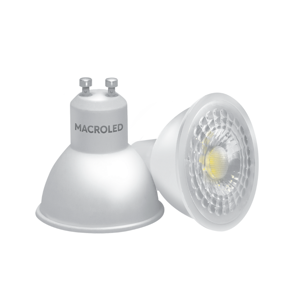DICROICO LED ECO 5W 185-260VAC LUZ CÁLIDA 2700K 120° GU10