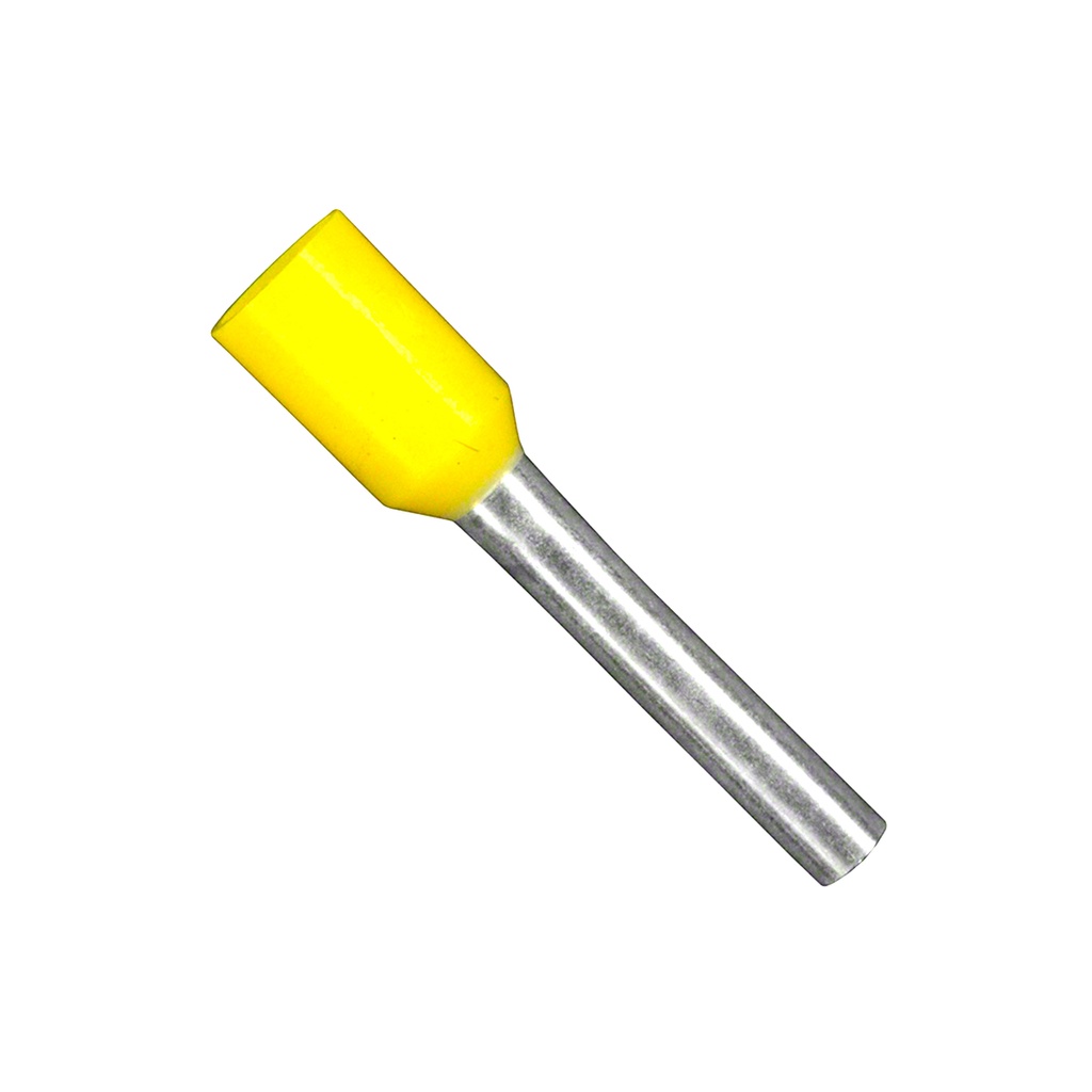 Terminal Sobremoldeado Simple 18Awg Amarillo 100Und