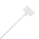 Cintillo Marcador 100X2.5Mm Blanco 100Und 