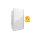 TECLA SMART MACROLED BLANCO 1 CANAL AC90-250V MAX 10A CON CAPACITOR (EQ. TSX1B-CP).
